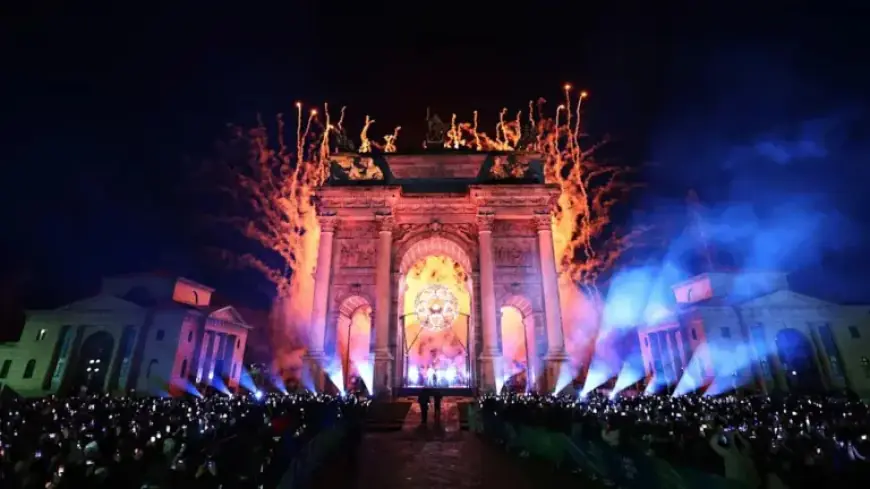 Mariah Carey, Andrea Bocelli, Sabrina Impacciatore Launch the Games