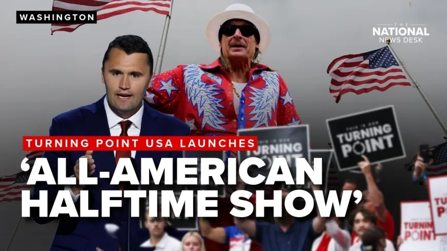 Turning Point USA’s “All-American Halftime Show” With Kid Rock Sparks a Culture Clash as Alternative to Super Bowl LX