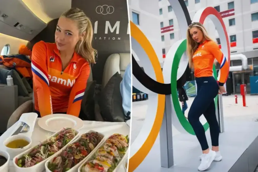 Dutch Speed-Skating Star Jutta Leerdam Criticized for Private Jet to Olympics