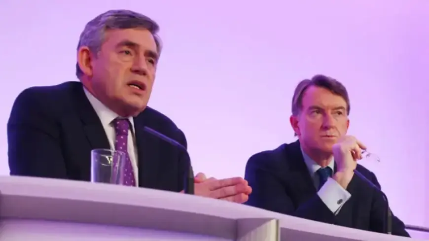 Gordon Brown Accuses Mandelson of Endangering Britain with Epstein Emails