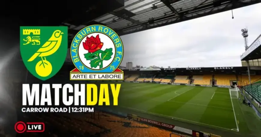 Norwich City Faces Blackburn Rovers in Live Matchday Action