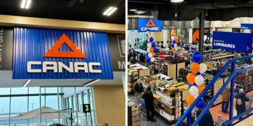 First Canac Store in Laval Opens with Exciting New Mezzanine (PHOTOS)