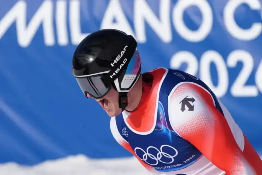 Swiss Racer Franjo von Allmen Clinches Gold in Milan Cortina Downhill Event