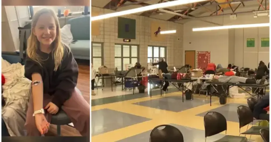 Clarkston School Organizes Blood Drive for Student with Rare Bone Marrow Disease