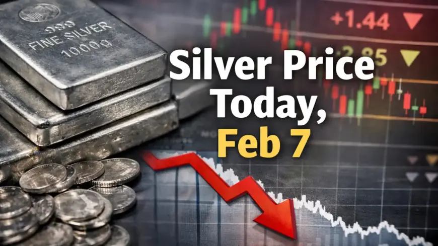 Silver Price Today and Silver Futures on February 7, 2026: Spot Rebounds Near $78 an Ounce as Volatility Stays Elevated