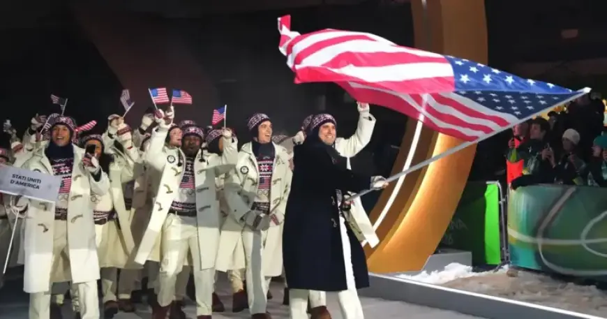 Team USA Athletes Address Domestic Politics as Winter Olympics Kick Off in Italy