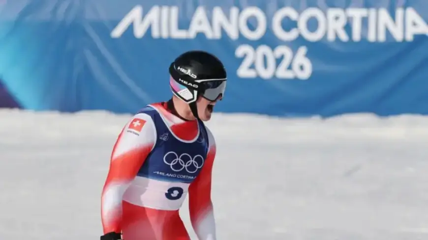 Franjo von Allmen Claims Olympic Gold in Men’s Downhill Skiing