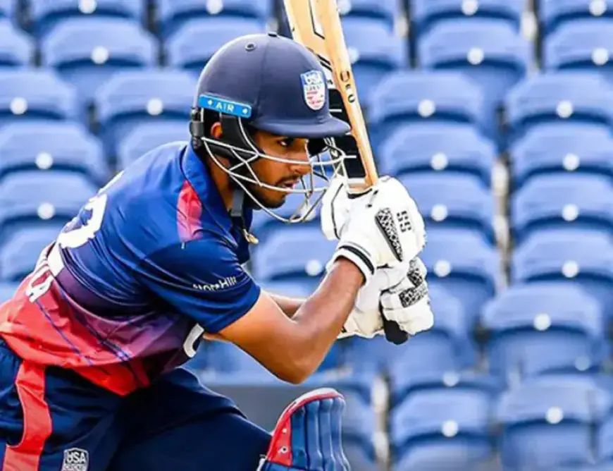 US Pins Hopes on Telugu-Origin Batter Saiteja Mukkamalla in T20 World Cup Opener