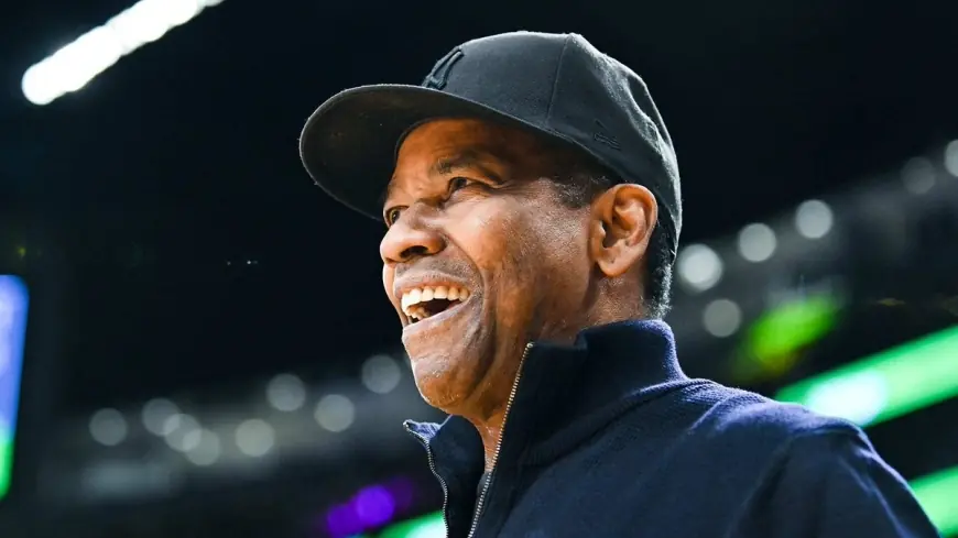 Denzel Washington’s courtside LeBron moment goes viral as awards buzz builds