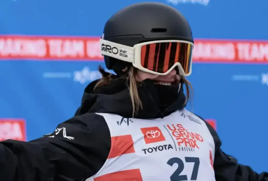 Olympics: Elena Gaskell Shines in Freeski Slopestyle Competition