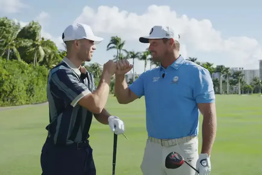 Bryson DeChambeau’s ‘Break 50’ with Carlos Alcaraz Highlights LIV Season Opener