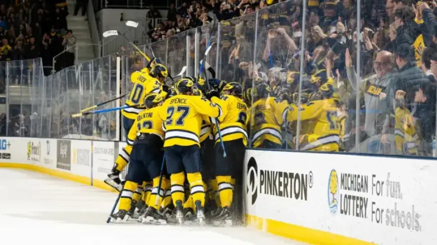 Michigan Triumphs in OT, Defeats No. 2 MSU with Perron’s Power-Play Goal