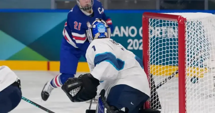 Hilary Knight Matches US Olympic Goal Record in Victory Over Ailing Finland