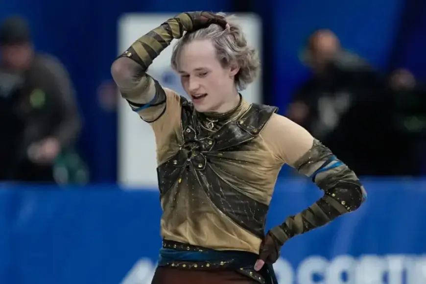 Ilia Malinin Stumbles in First Olympic Skate Performance