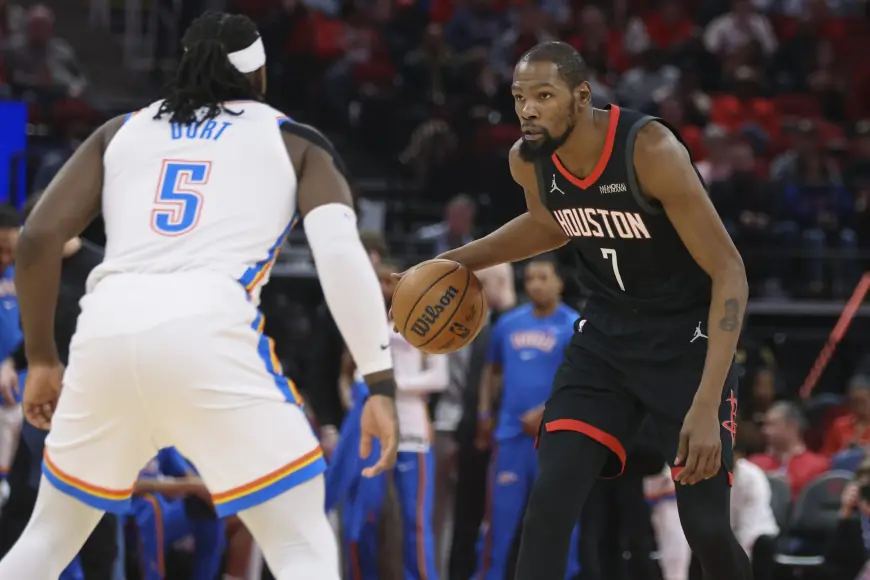 Rockets vs Thunder: Tari Eason fuels comeback win as Durant adds punch