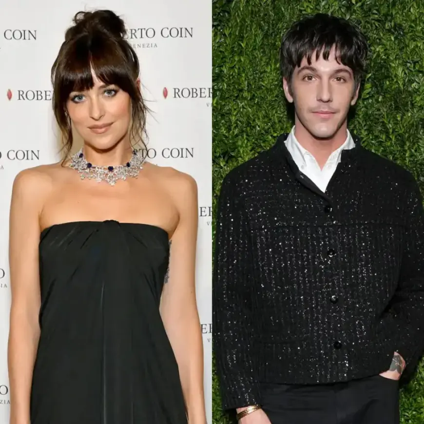 Dakota Johnson and Role Model Confirm Romance with Adorable Date Night Photos