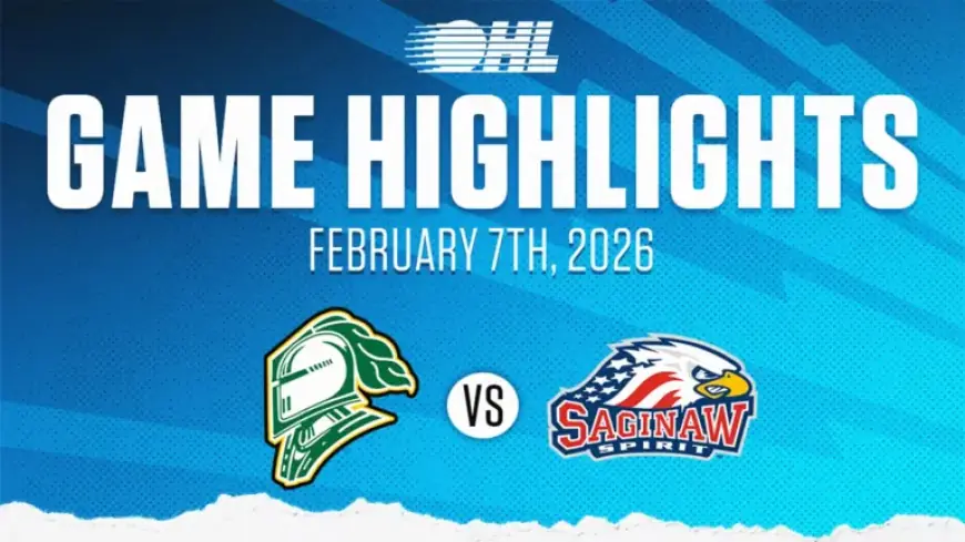OHL Highlights: London Knights Face Saginaw Spirit – Feb. 7, 2026