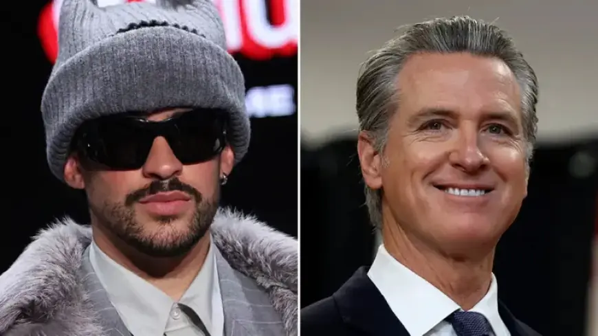 Gavin Newsom Proclaims ‘Bad Bunny Day’ Before Super Bowl Sunday
