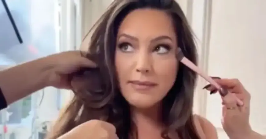 Kelly Brook Dons Lingerie, Embraces Kim Kardashian Style for New Collection