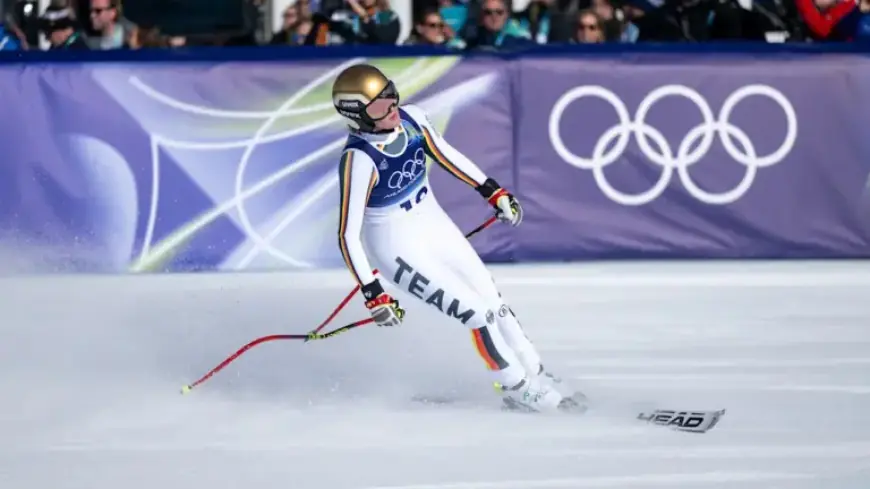 Emma Aicher Wins Silver in Downhill Amid Lindsey Vonn Drama at Olympia