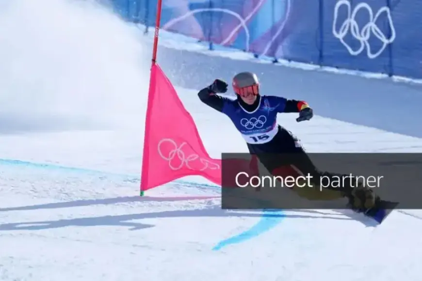 Olympics: Snowboarders Compete in Parallel Giant Slalom