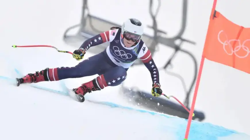 Breezy Johnson Claims Downhill Gold; Lindsey Vonn Airlifted After Crash
