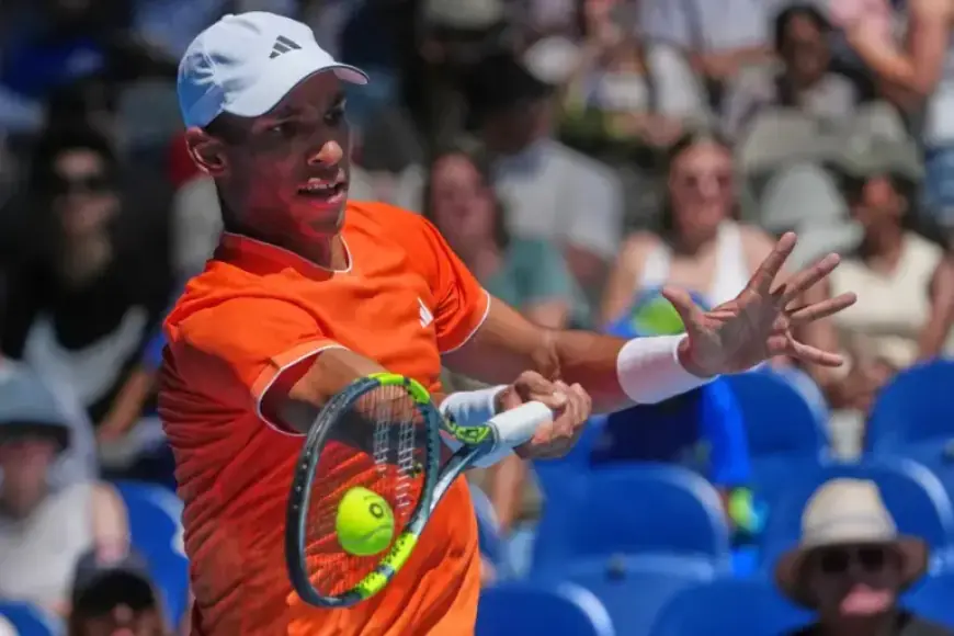 Félix Auger-Aliassime Advances to Montpellier Final
