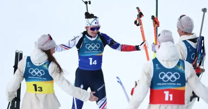 Live Update: French Biathlon Team Battles for Gold with Jeanmonnot Competing