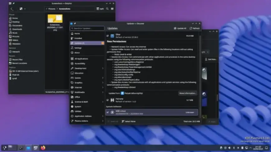 KDE Linux Enhances Hardware Support and Boosts Performance