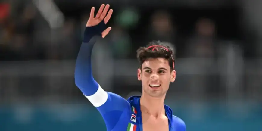 Riccardo Lorello Earns Bronze in Speed Skating at Milano Cortina