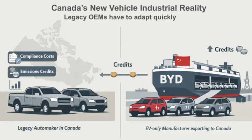 Canada Shifts EV Policy Focus from Mandates to Credits