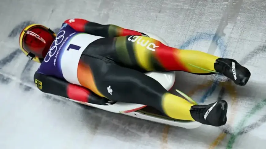 Olympian Max Langenhan Struggles with Undersized Shoes, Despite Gold Aspirations