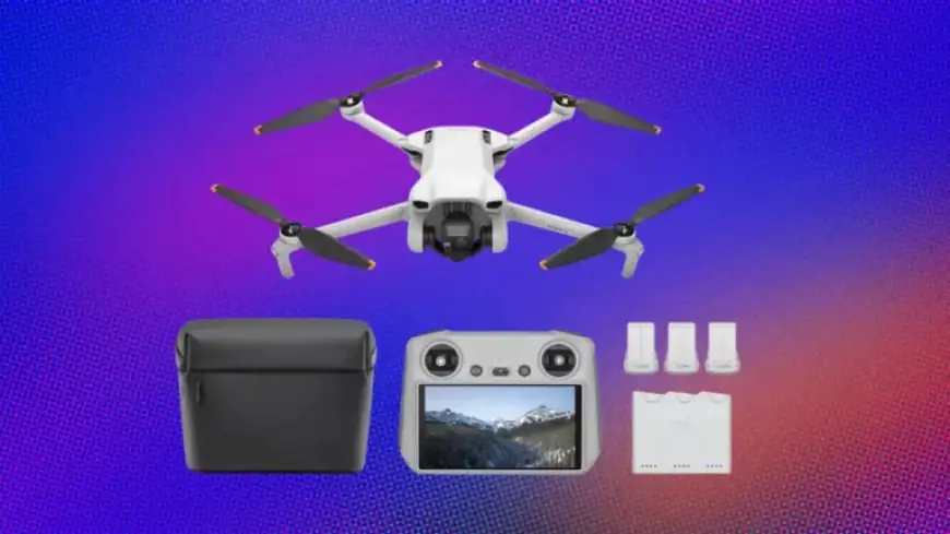 Save 20% on DJI Mini 3 Fly More Combo Drone with 4K Filming