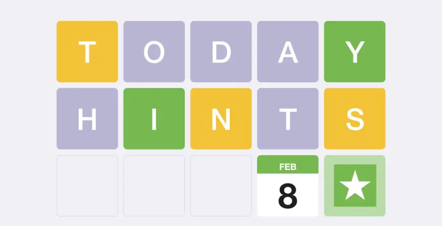 Wordle hints and answer for Feb. 8, 2026: today’s solution revealed