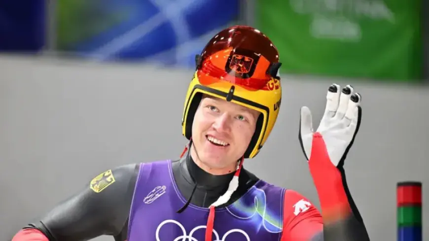 Langenhan Overcomes Stiff Neck to Win Olympic Luge Gold