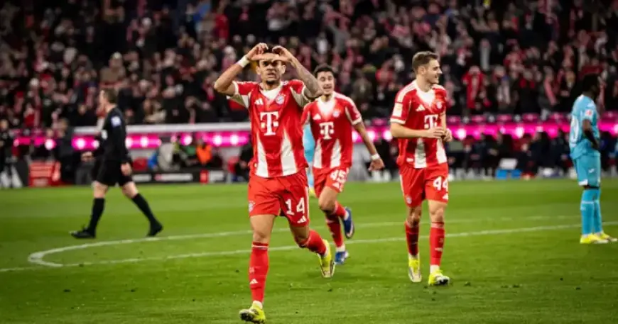 Kane Scores Twice as Bayern Faces Hoffenheim Live After Neuer’s Mistake