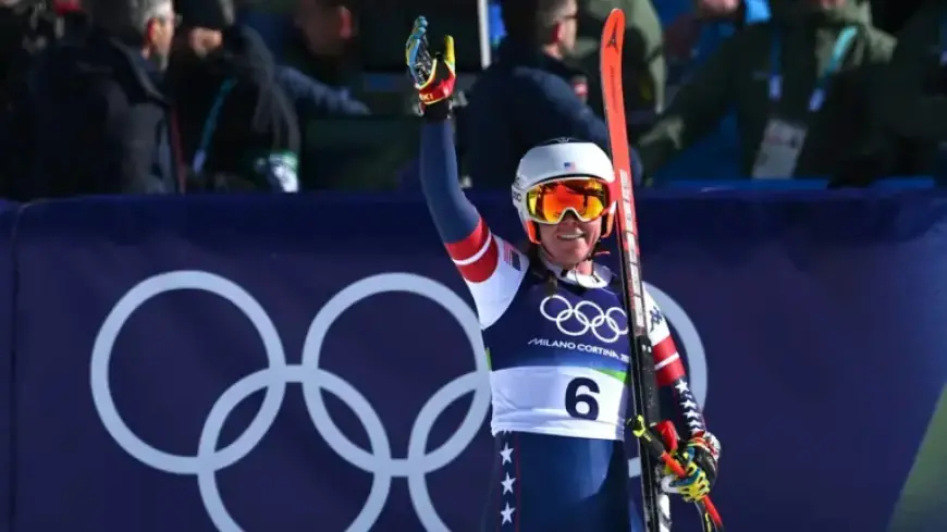 Breezy Johnson Claims America’s First Olympic Gold in Downhill Skiing