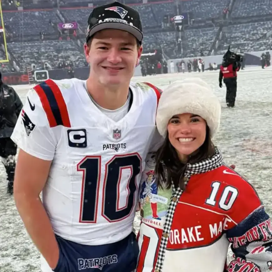 Patriots QB Drake Maye’s Heartwarming Love Story: From Middle School to Marriage