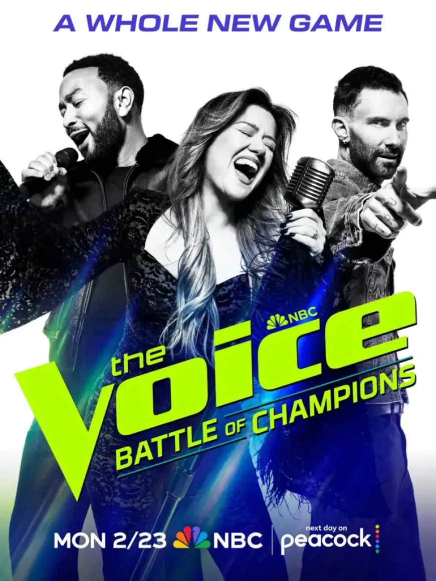 The Voice Returns February 23: Three Champions Compete, One Prevails on NBC