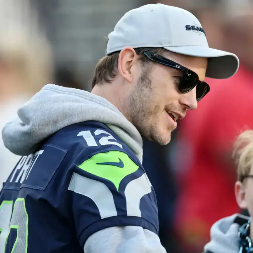 Chris Pratt, Son Jack Announce Seahawks at Super Bowl 2026 Appearance