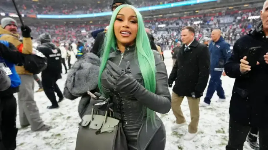 Cardi B Arrives Drunk at Super Bowl Flag Football Game