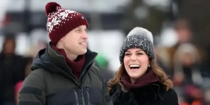 Prince and Princess of Wales Charm in Beanies During Private Getaway