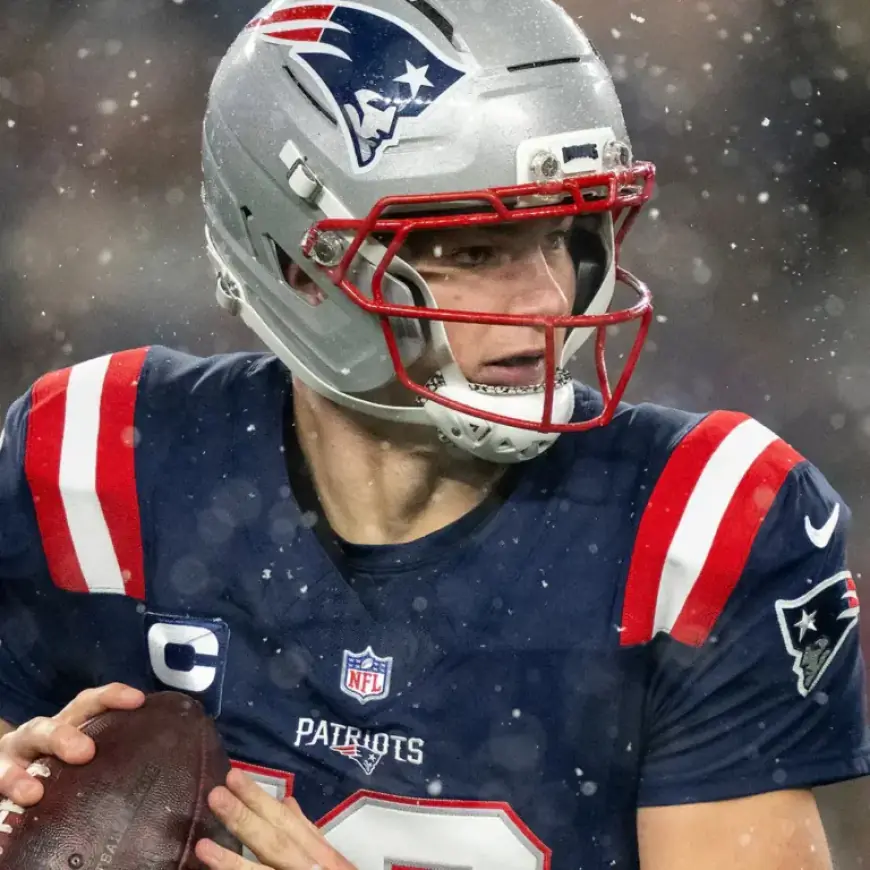 Patriots’ Drake Maye Shares Sweet Super Bowl PDA with Wife Ann Michael