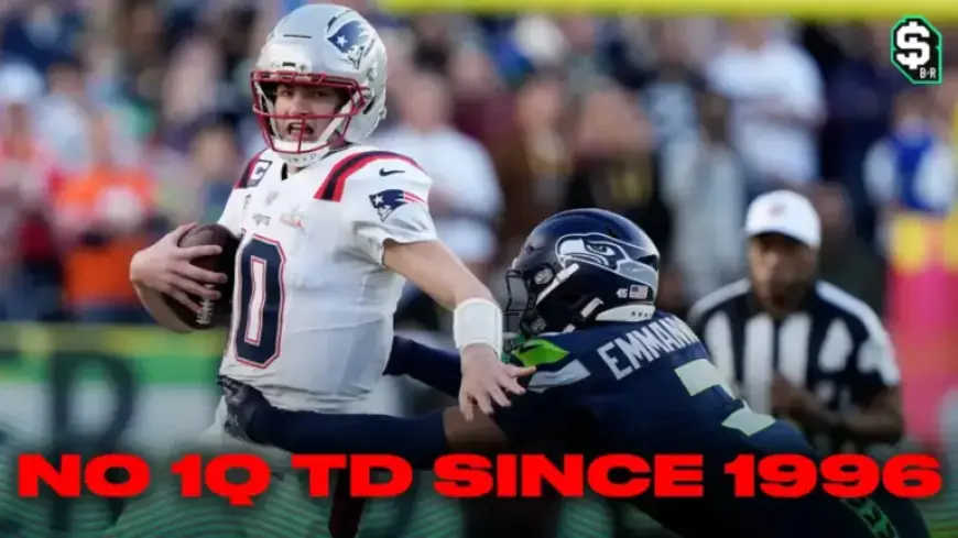 Patriots, Drake Maye Extend Remarkable 1st-Quarter Super Bowl Record with Tom Brady