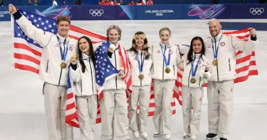 Ilia Malinin Leads U.S. to Gold in Winter Olympics Team Skating