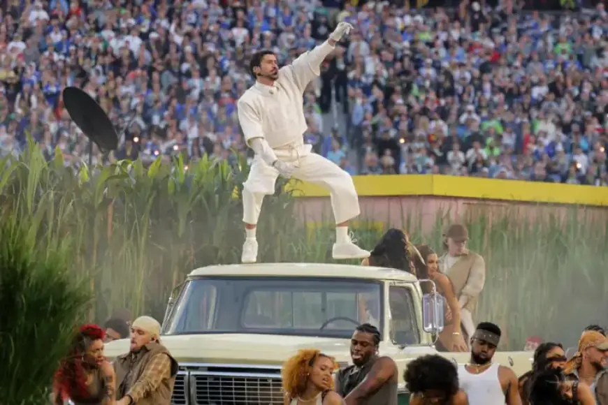 Bad Bunny Celebrates Love Over Hate at Super Bowl LX Performance