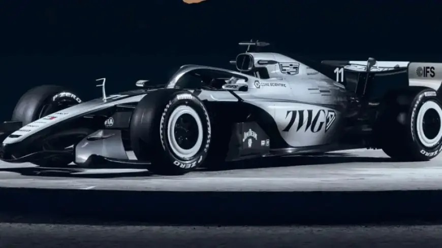 Cadillac Unveils First F1 Car Livery in 2026 Super Bowl Ad