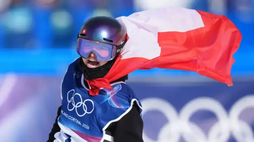 Eileen Gu’s Fall Secures Mathilde Gremaud’s Slopestyle Gold