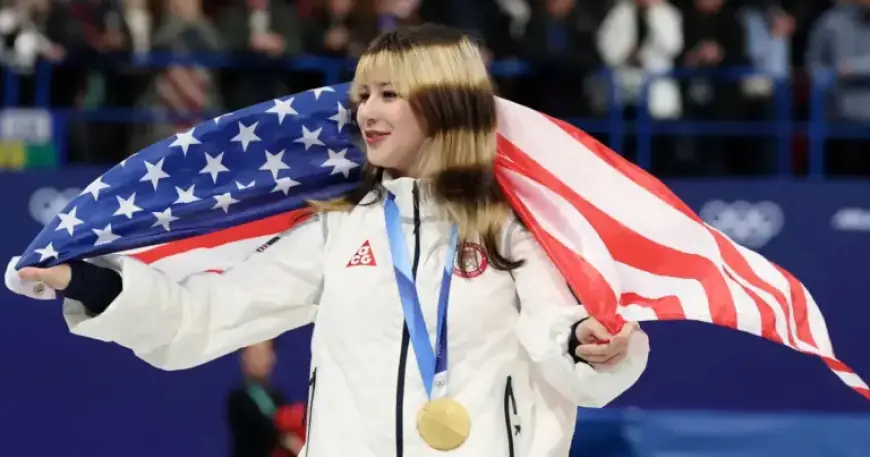 Olympic Athletes Breezy Johnson, Alysa Liu Damage Medals During Celebrations