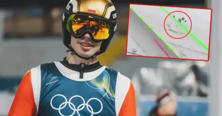 19-Year-Old Polish Sensation Wins Medal at Ski Jumping Debut
